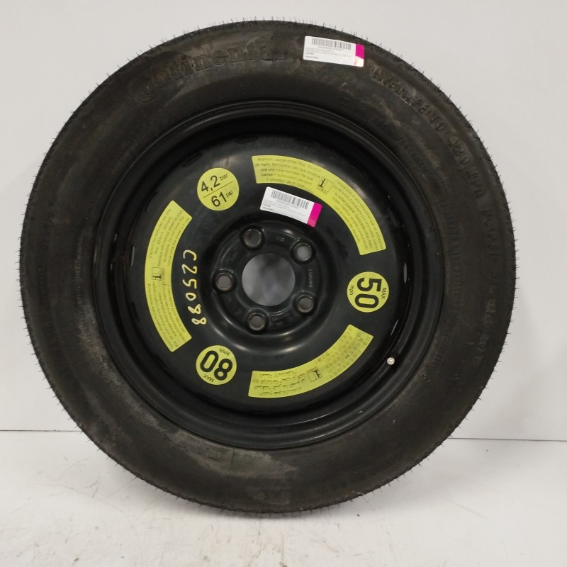 Recambio de neumatico repuesto para mercedes-benz clase a (w169) 2.0 cdi cat referencia OEM IAM 1694000802 3,50BX16H2 ET32 5H 5X