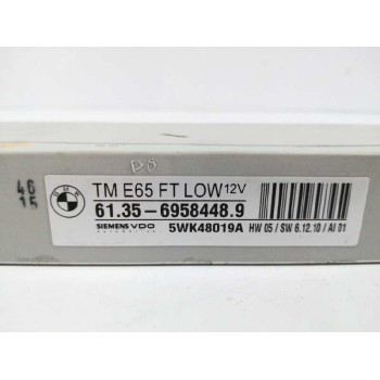 Recambio de modulo electronico para bmw serie 7 (e65/e66) 4.0 v8 cat referencia OEM IAM 61356958448 5WK48019A 