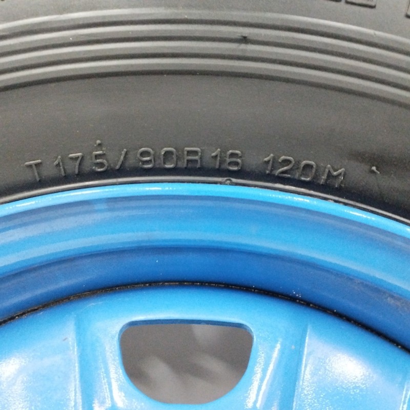 NEUMATICO REPUESTO 5 5JX16 5H 5X130