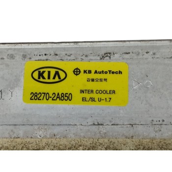 Recambio de intercooler para kia sportage iii (sl) 1.7 crdi referencia OEM IAM 282702A850  