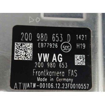 Recambio de modulo electronico para seat arona (kj7, kjp) 1.0 tsi referencia OEM IAM 2Q0980653D CAMARA VISION FRONTAL 