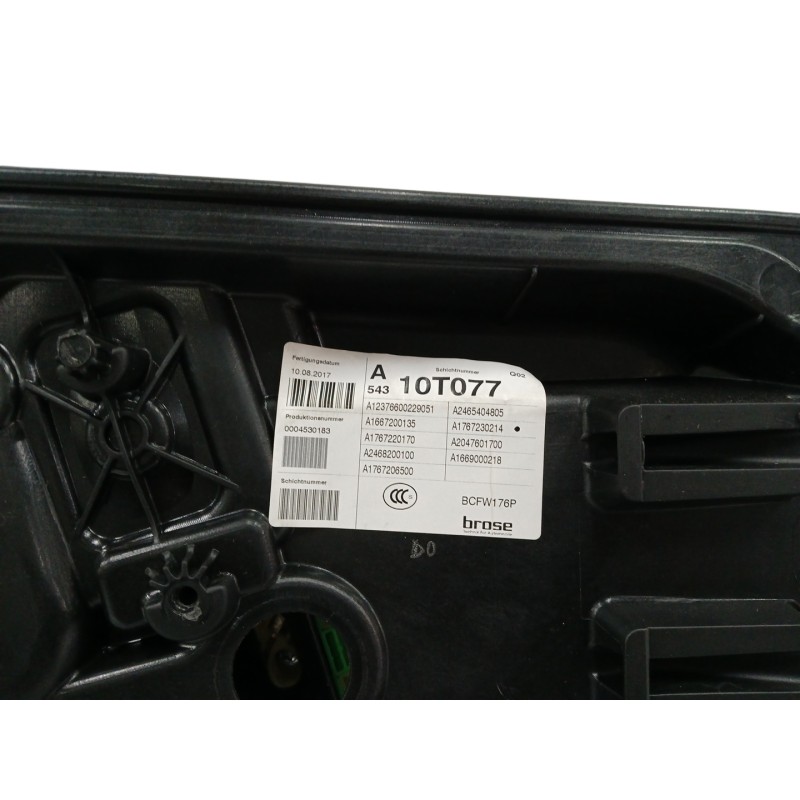 ELEVALUNAS DELANTERO IZQUIERDO SIN MOTOR