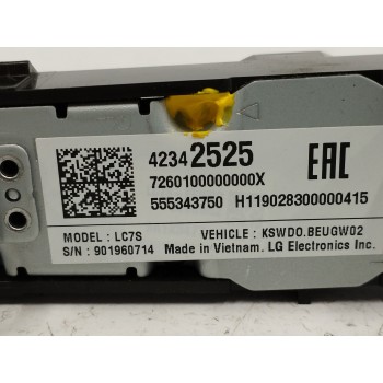 Recambio de sistema audio / radio cd para opel astra k lim. 5türig 1.6 cdti dpf referencia OEM IAM 42342525 CONTROLES PANTALLA 