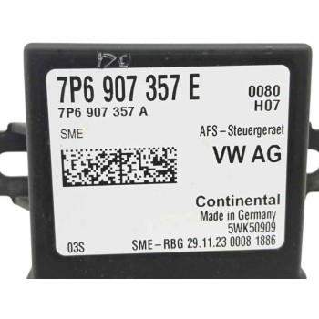 Recambio de modulo electronico para seat arona (kj7, kjp) 1.0 tsi referencia OEM IAM 7P6907357E CONTROL LUZ CURVAS 7P6907357A
