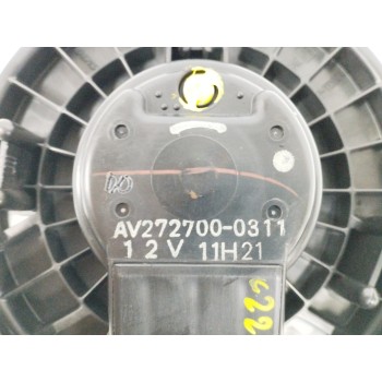 Recambio de motor calefaccion para toyota yaris (_p9_) 1.3 vvt-i (scp90_) referencia OEM IAM AV2727000311  