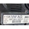 Recambio de alternador para skoda fabia (5j2 ) 1.6 tdi referencia OEM IAM 06F903023E 110A TG11C017
