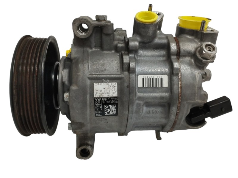 Recambio de compresor aire acondicionado para seat leon st (5f8) 2.0 tdi referencia OEM IAM 5Q0816803D 4472502801 Recambio de compresor aire acondicionado para seat leon st (5f8) 2.0 tdi referencia OEM IAM 5Q0816803D 4472502801