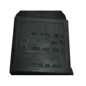 Recambio de cinturon seguridad delantero derecho para audi a4 berlina (8e) 2.0 16v tfsi referencia OEM IAM 8E0857706F  