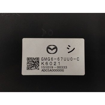 Recambio de modulo electronico para mazda 6 lim. (gh)(.2012) 2.2 turbodiesel cat referencia OEM IAM GMG667UU0C  