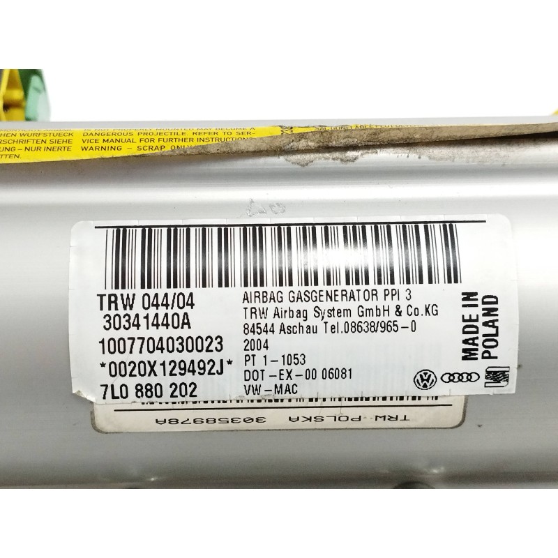 AIRBAG DELANTERO DERECHO