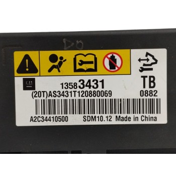 Recambio de centralita airbag para chevrolet aveo 1.4 cat referencia OEM IAM 13583431 A2C34410500 