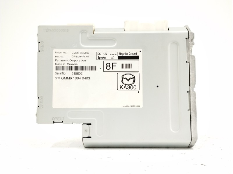 Recambio de modulo electronico para mazda 6 lim. (gh)(.2012) 2.2 turbodiesel cat referencia OEM IAM GMM666DRX GMM610040403 