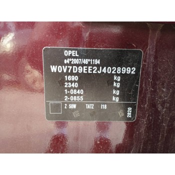 Recambio de carroceria corte para opel crossland x 1.2 referencia OEM IAM   