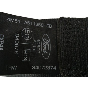 Recambio de cinturon seguridad trasero izquierdo para ford focus lim. (cb4) trend referencia OEM IAM 4M51A611B68CB  