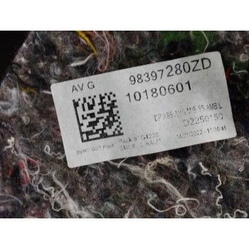 Recambio de guarnecido puerta delantera izquierda para opel mokka 1.2 (76) referencia OEM IAM 98397280ZD OBSERVAR FOTOS NEGRO