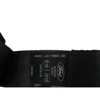 Recambio de cinturon seguridad trasero derecho para ford focus lim. (cb4) trend referencia OEM IAM 4M51A611B68CB  