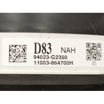 Recambio de cuadro instrumentos para hyundai ioniq referencia OEM IAM 94023G2350 11003864700H 