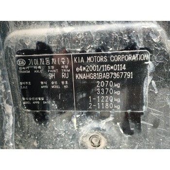 Recambio de carroceria corte para kia carens (un) 1.6 crdi cat referencia OEM IAM   