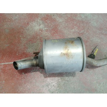 Recambio de tubo escape completo para toyota yaris (ksp9/scp9/nlp9) 1.4 turbodiesel cat referencia OEM IAM   