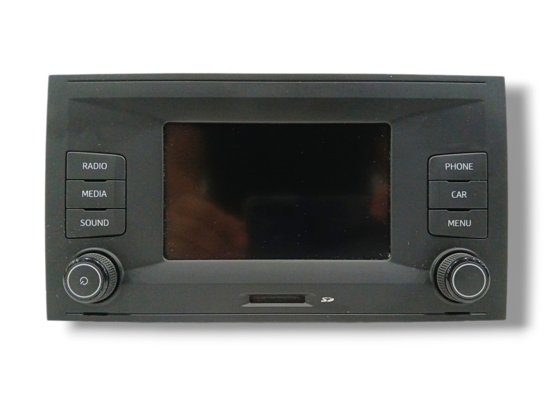 Recambio de pantalla multifuncion para seat ibiza (6p1) reference referencia OEM IAM 5F0035888C  