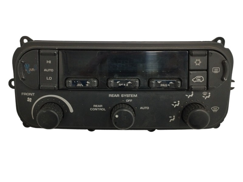 Recambio de mando climatizador para chrysler voyager (rg) 3.3 v6 cat referencia OEM IAM P05005004AL OBSERVAR FOTOS 