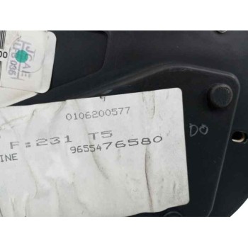 Recambio de cuadro instrumentos para peugeot 307 (3a/c) 1.6 hdi 110 referencia OEM IAM 9655476580  