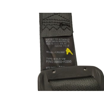 Recambio de cinturon seguridad trasero central para hyundai elantra (ad)(2016) 1.6 cat referencia OEM IAM 89850F2200  