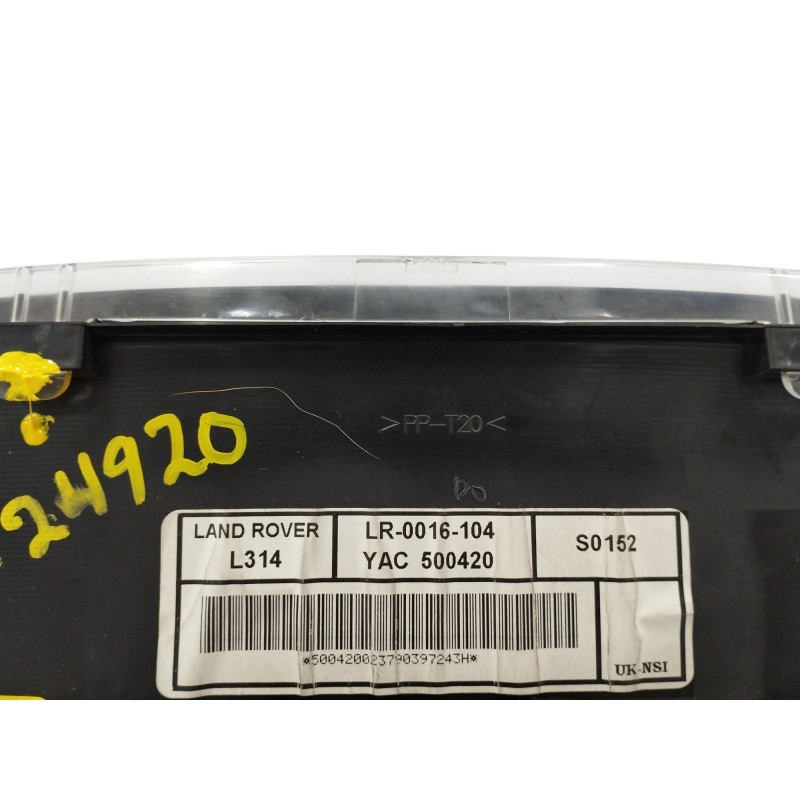 CUADRO INSTRUMENTOS LR0016104