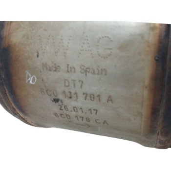 Recambio de catalizador para seat ibiza (6p1) reference referencia OEM IAM 6C0131690G 6C0131701A 