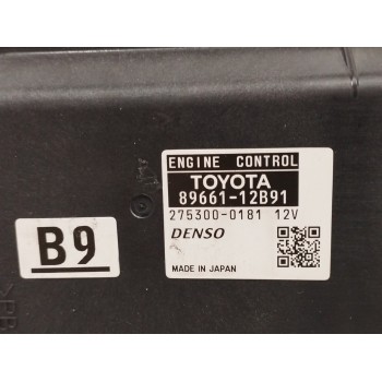Recambio de centralita motor uce para toyota corolla (e15) 1.6 16v cat referencia OEM IAM 8966112B91 2753000181 
