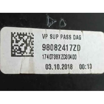 Recambio de guantera para citroën jumpy iii autobús (v_) 1.5 bluehdi 100 referencia OEM IAM 98082417ZD  