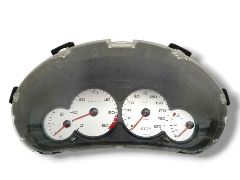 Recambio de cuadro instrumentos para peugeot 206 berlina 1.4 hdi referencia OEM IAM 9651740280 6105EY 