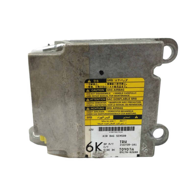 Recambio de centralita airbag para toyota corolla (e15) 1.6 16v cat referencia OEM IAM 8917002600 216728101 