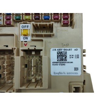 Recambio de caja reles / fusibles para hyundai elantra (ad)(2016) 1.6 cat referencia OEM IAM 91950F2090  
