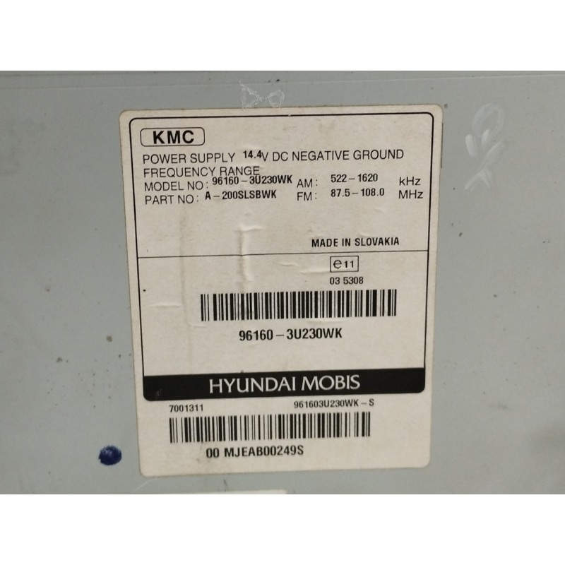 SISTEMA AUDIO / RADIO CD