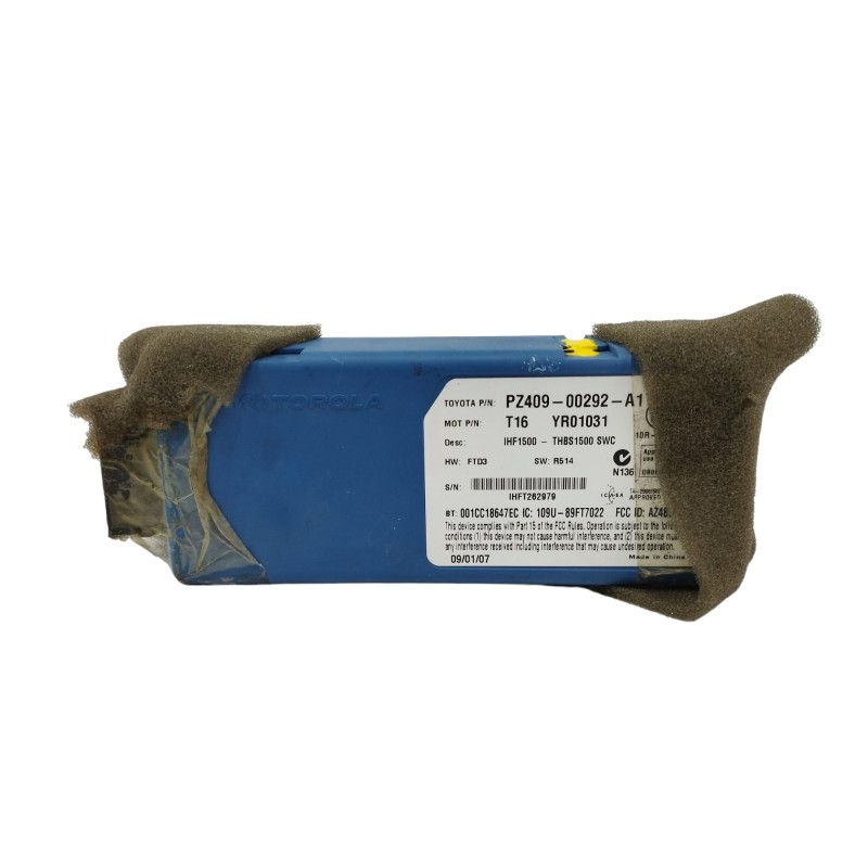 Recambio de modulo electronico para toyota corolla (e15) 1.6 16v cat referencia OEM IAM PZ40900292A1  