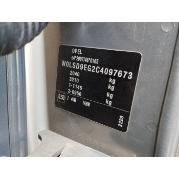 Recambio de carroceria corte para opel meriva b 1.7 16v cdti referencia OEM IAM   