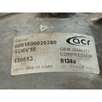 Recambio de compresor aire acondicionado para opel astra g berlina 1.6 cat (z 16 se / l55) referencia OEM IAM 24462196 1443F SD6
