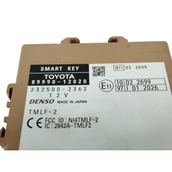 Recambio de modulo electronico para toyota corolla (e15) 1.6 16v cat referencia OEM IAM 8999012020 2325002362 