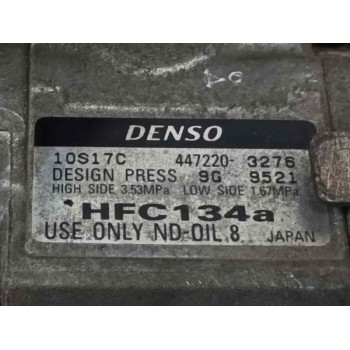 Recambio de compresor aire acondicionado para lexus rx 300(mcu35) 3.0 v6 cat referencia OEM IAM 4472203276  