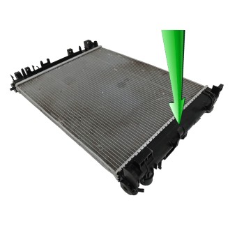 Recambio de radiador agua para nissan juke (f16_) dig-t 117 referencia OEM IAM 214105FA0B  