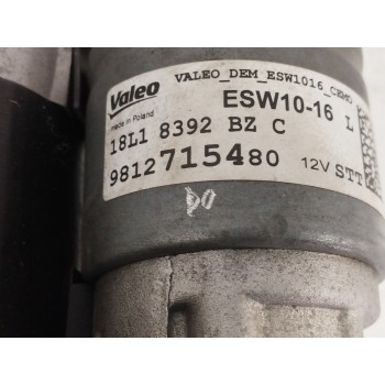 Recambio de motor arranque para opel mokka 1.2 (76) referencia OEM IAM 9812715480  