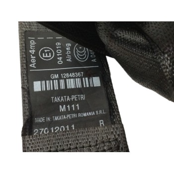 Recambio de cinturon seguridad delantero derecho para opel insignia berlina 2.0 16v cdti referencia OEM IAM 12848367  