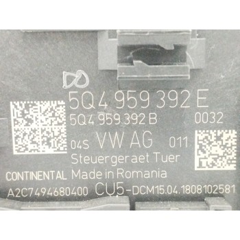 Recambio de modulo electronico para seat leon st (5f8) 2.0 tdi referencia OEM IAM 5Q4959392E CONTROL DE PUERTA A2C7494680400