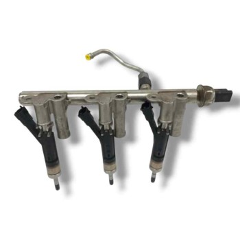 Recambio de rampa inyectora para citroën c4 picasso 1.2 12v e-thp referencia OEM IAM 9802438180  