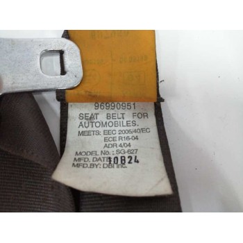 Recambio de cinturon seguridad trasero derecho para chevrolet captiva 2.0 diesel cat referencia OEM IAM 96990951  