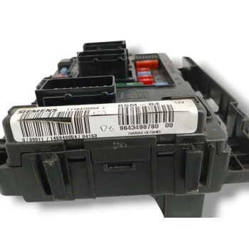 Recambio de caja reles / fusibles para citroën c3 1.4 hdi referencia OEM IAM 9643498780 T118470004J 