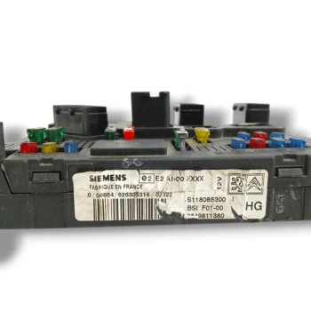 Recambio de caja reles / fusibles para citroën c3 1.4 hdi cat (8hy / dv4ted4) referencia OEM IAM 9649811380 S118085300 