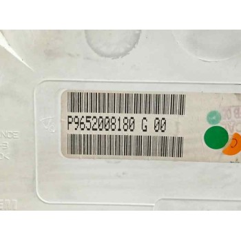 Recambio de cuadro instrumentos para citroën c3 1.4 hdi referencia OEM IAM 9652008180  