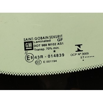 Recambio de parabrisas para opel mokka x (j13) 1.4 (_76) referencia OEM IAM   